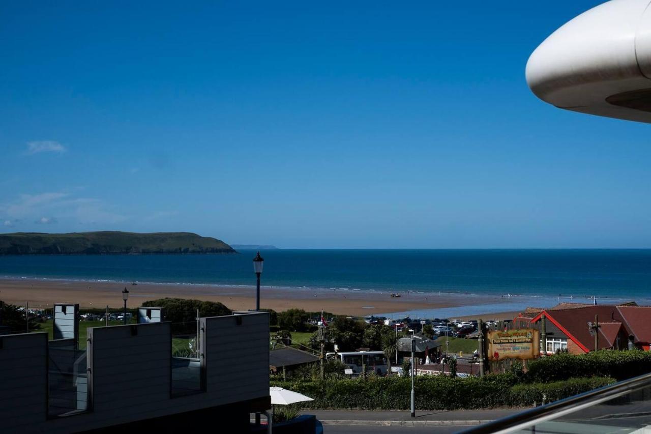4Br-8Guests-Balcony-Beachview-Pool-Pets Woolacombe Exterior photo