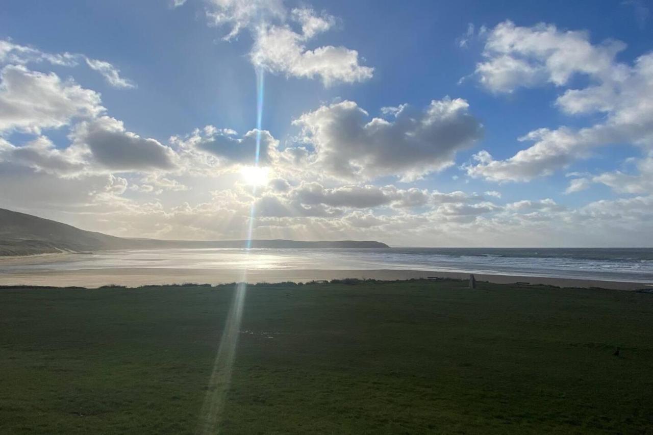 4Br-8Guests-Balcony-Beachview-Pool-Pets Woolacombe Exterior photo